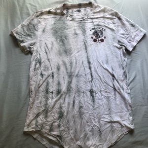 Hollister Rose and Tiger Tye Dye T-Shirt